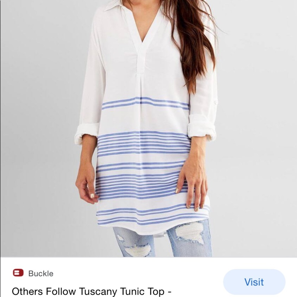 Buckle. Others follow Tuscany tunic top